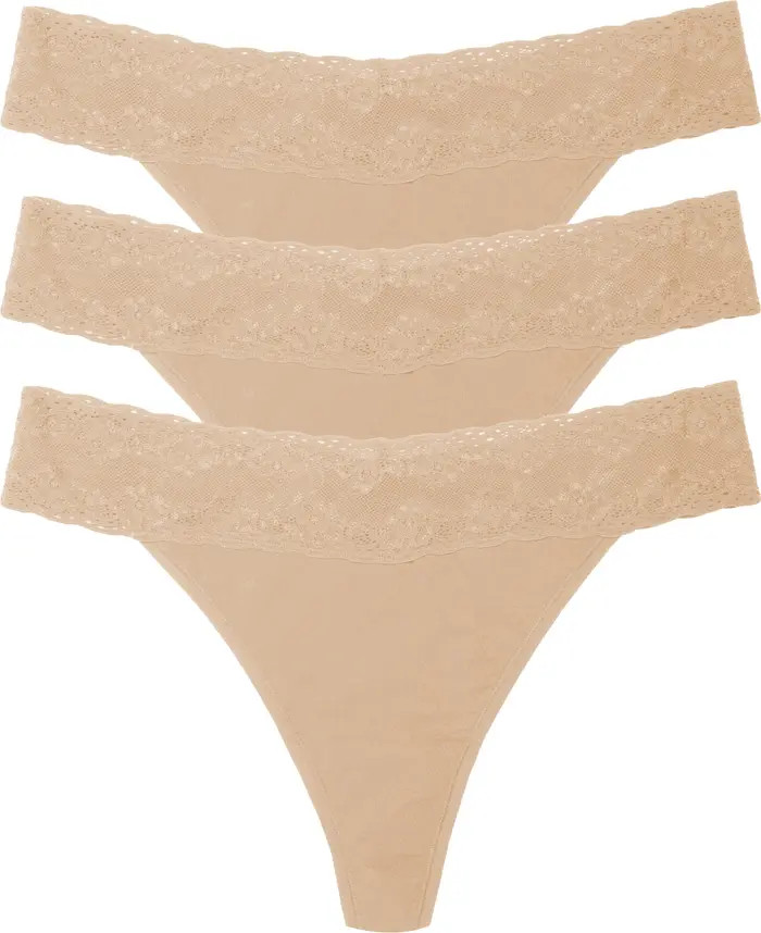 Bliss Perfection One Size Thong 3-Pack | Nordstrom