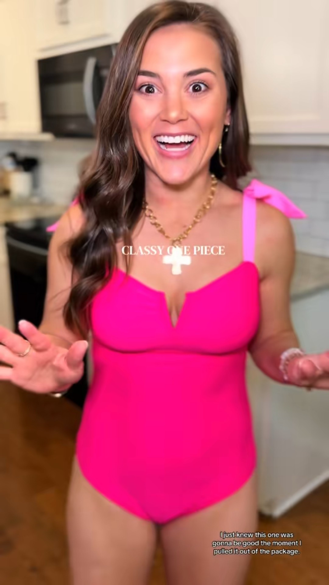 Full coverage, tummy control, and classy! Wearing my true size small💓

#LTKTravel #LTKSeasonal