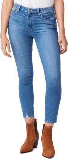PAIGE Hoxton High Waist Crop Skinny Jeans | Nordstrom | Nordstrom