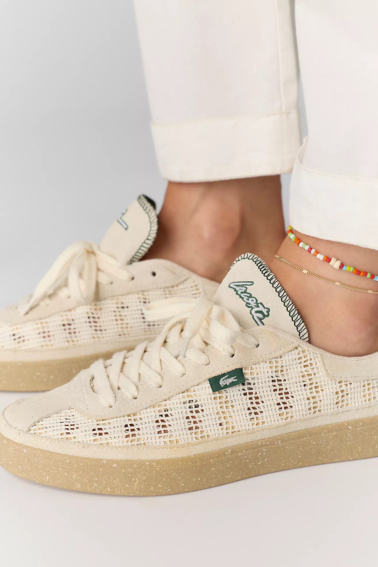 Lacoste Baseshot Lite Sneakers | Free People (UK)