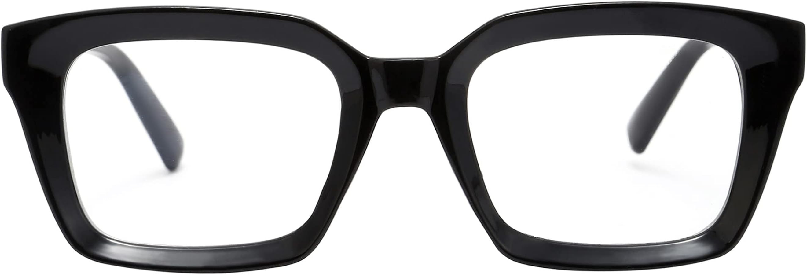 Kursan Classic Non Prescription Clear Lens Black Glasses for Women Men Thick Square Frame Eyeglas... | Amazon (US)