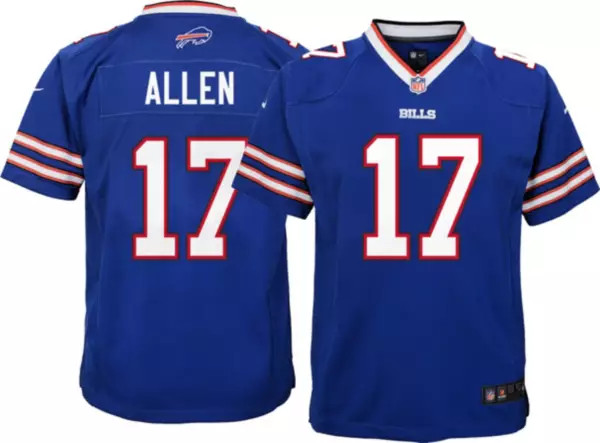 Nike Youth Buffalo Bills Josh Allen #17 Royal Game Jersey | Dick's Sporting Goods