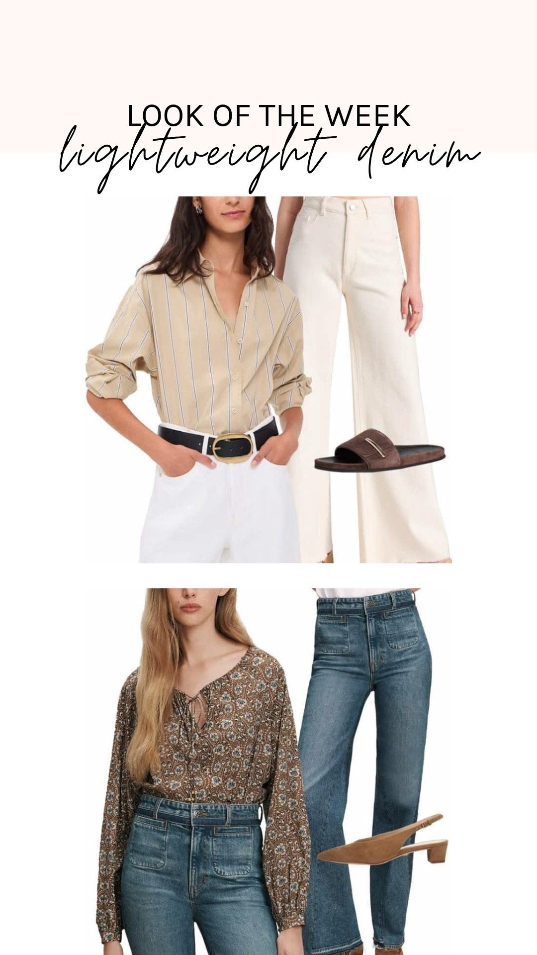 Summer is winding down and cooler days are just around the corner. Ease into fall with transitional denim styles that are perfect to wear now and throughout the new season.

#LTKootd