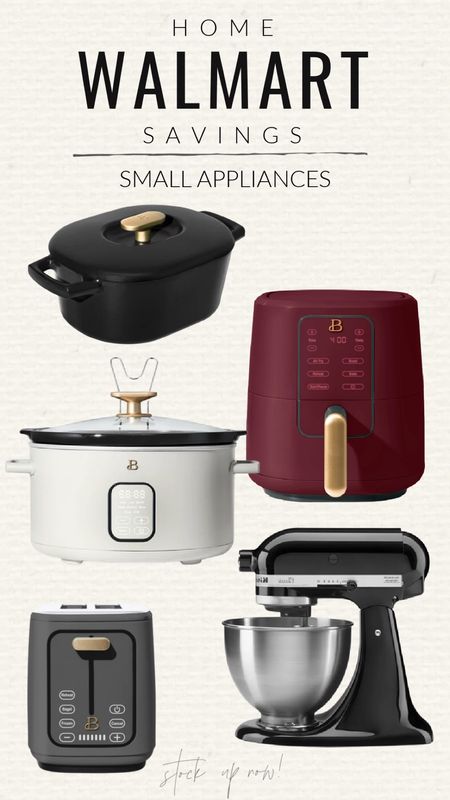 Beautiful small appliances for your home/kitchen! All very reasonably priced and would make great gifts!  Walmart home 

#LTKhome #LTKGiftGuide #LTKsalealert