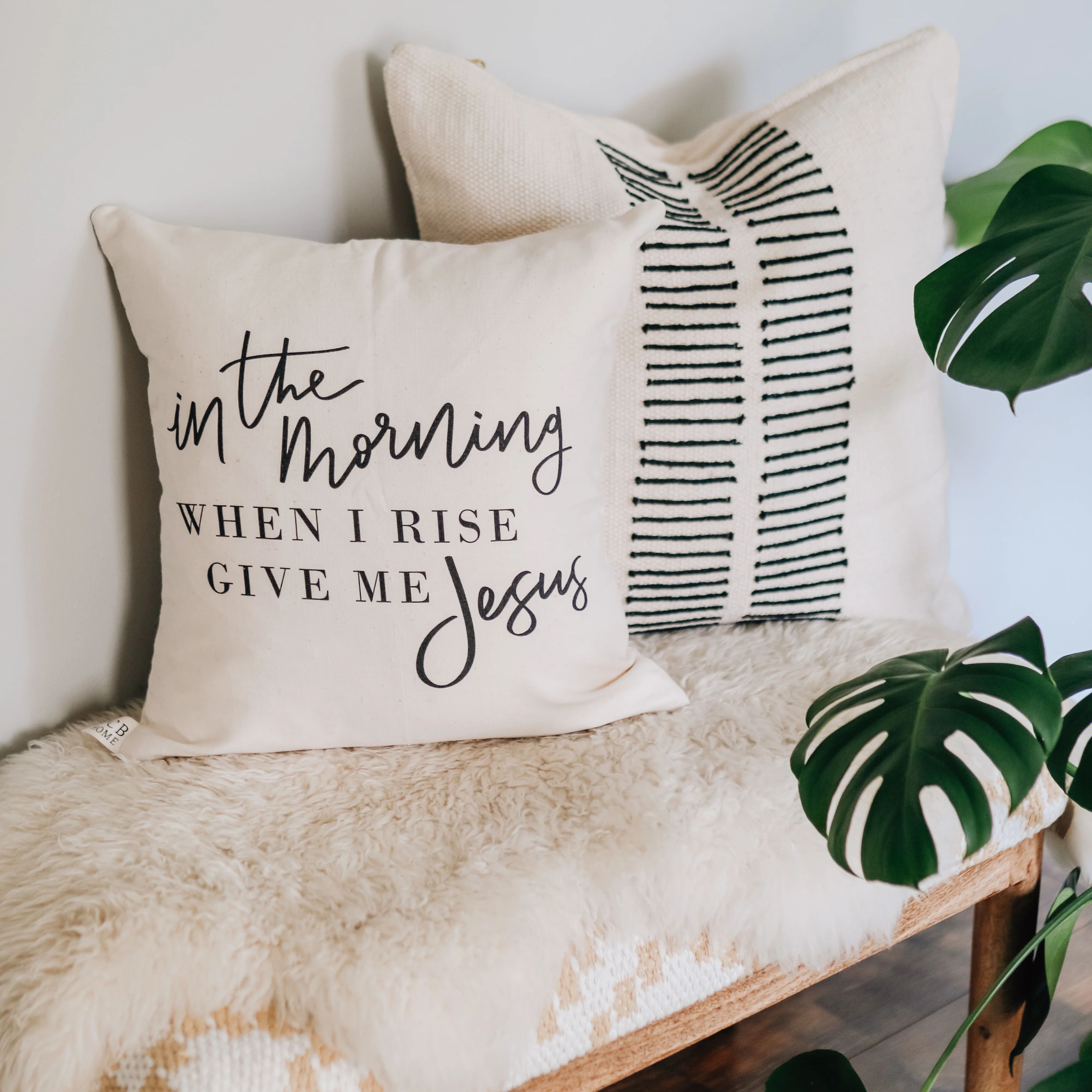 Give Me Jesus Pillow Cover | The Daily Grace Co.
