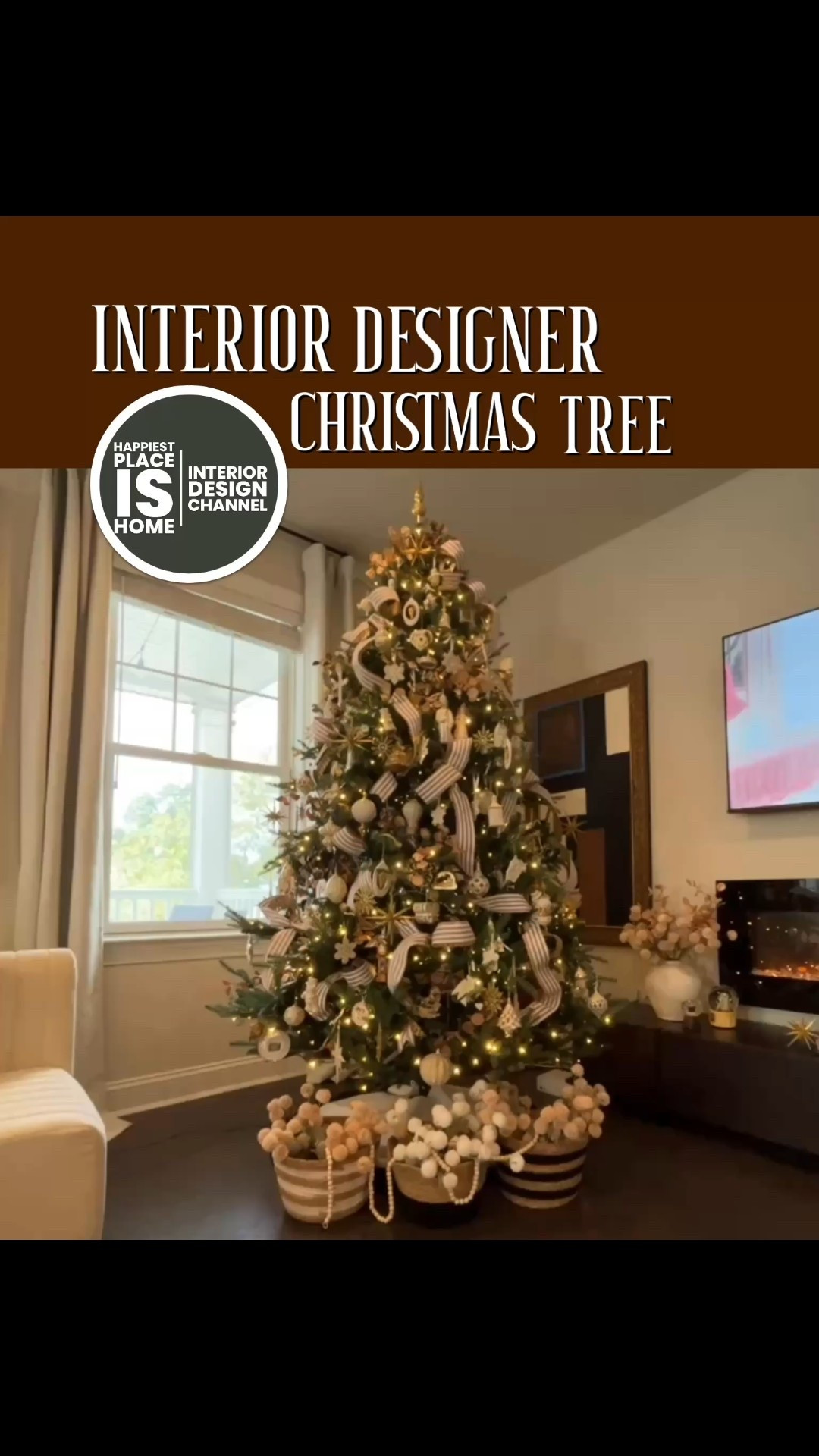 Decorate a Christmas tree with an Interior Designer!
Watch the full video!  Happiest Place Is Home on YouTube !

#LTKSeasonal #LTKHome
