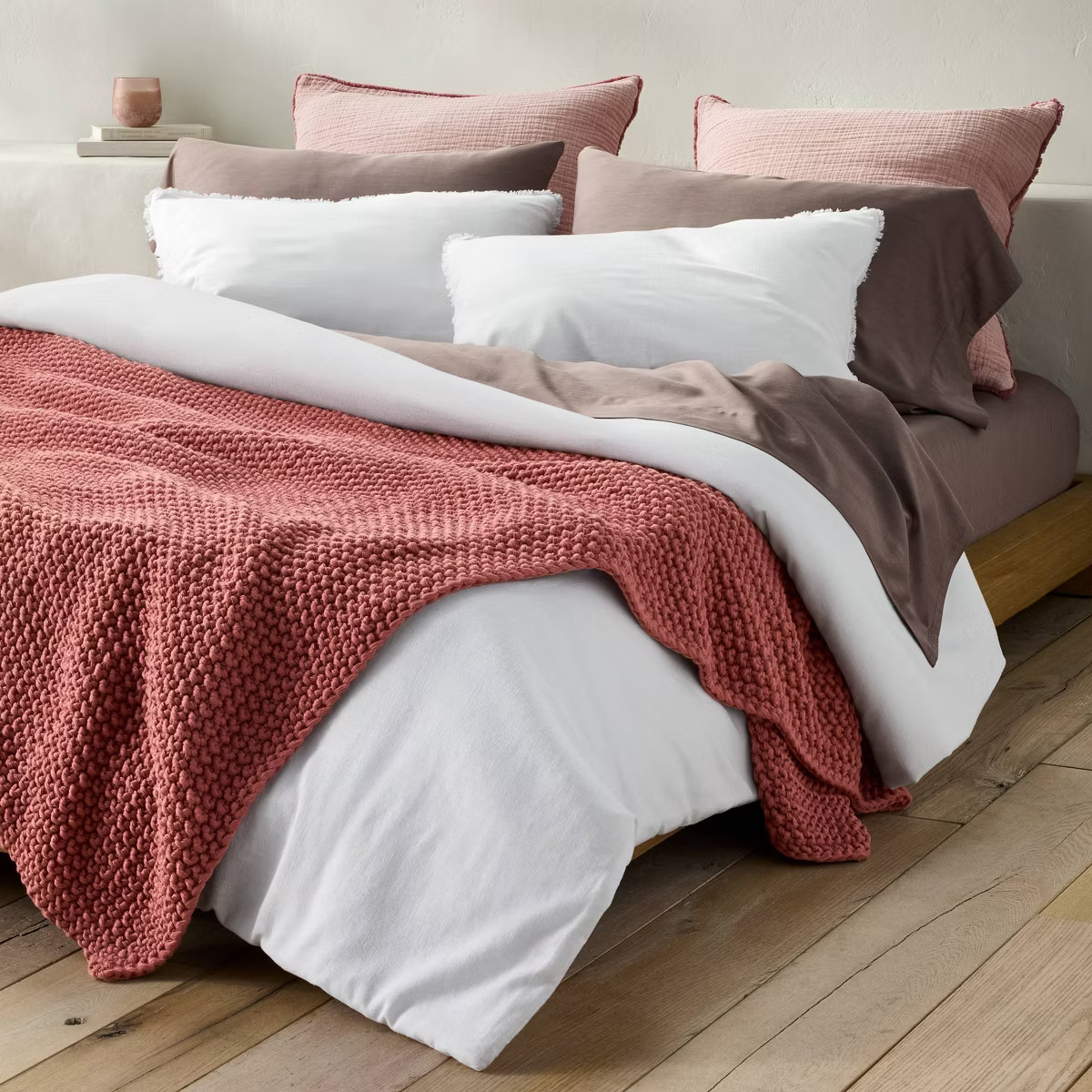 Heavyweight Linen Blend Comforter & Sham Set - Casaluna™ | Target