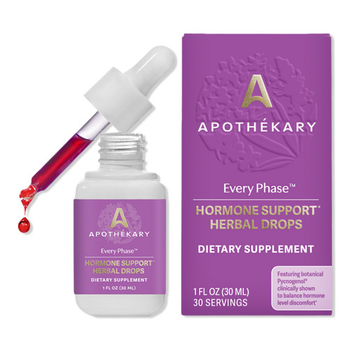 Apothekary Every Phase Hormone Support Herbal Drops | Ulta