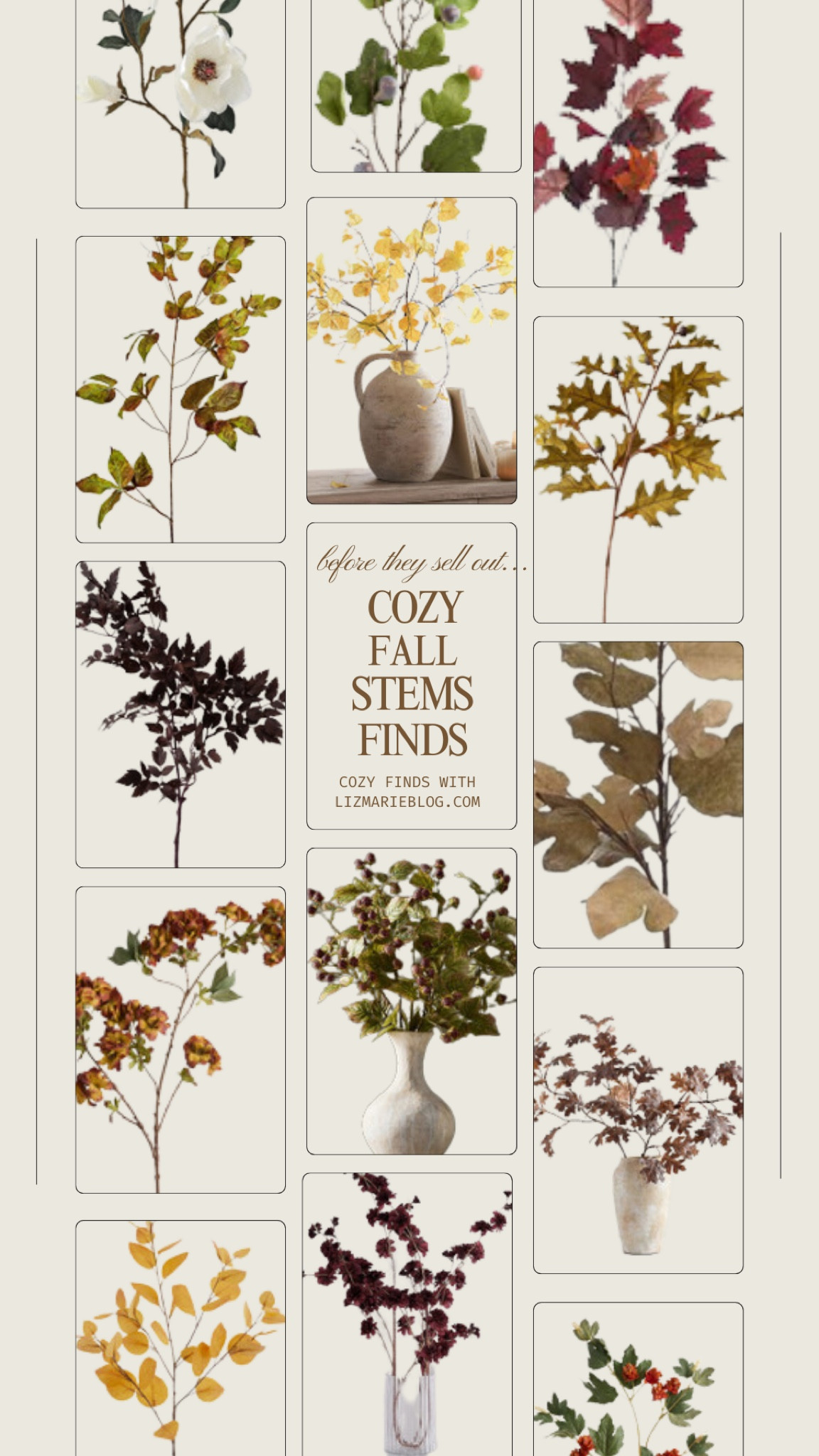 Cozy fall stems for this upcoming season 🫶🏼 

#LTKSeasonal #LTKHome