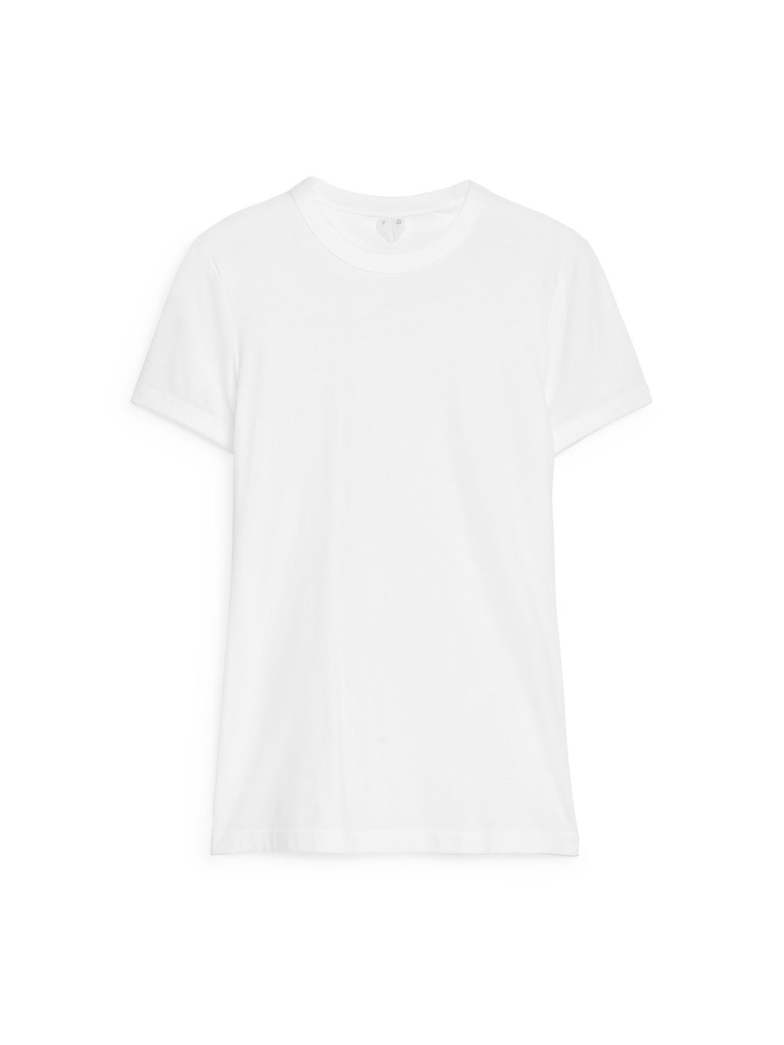 Cotton Crêpe T-Shirt - White - ARKET WW | ARKET (US&UK)
