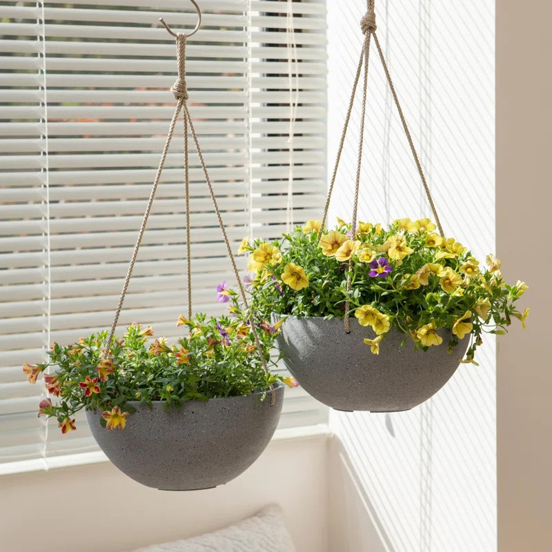 Nova 2-Piece Hanging Planter Set | Wayfair North America