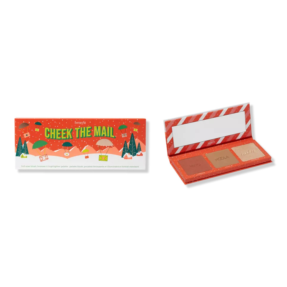 Cheek the Mail Full Size Blush, Bronzer & Highlighter Palette - Benefit Cosmetics | Ulta Beauty | Ulta
