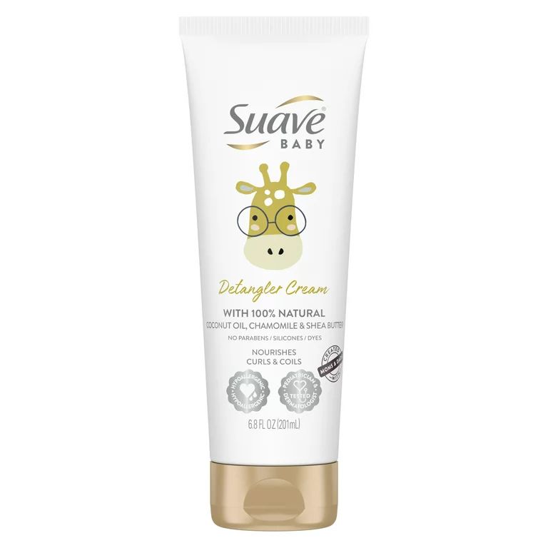 Suave Baby Detangler Cream with Coconut Oil, Chamomile & Shea Butter, 6.8 oz | Walmart (US)