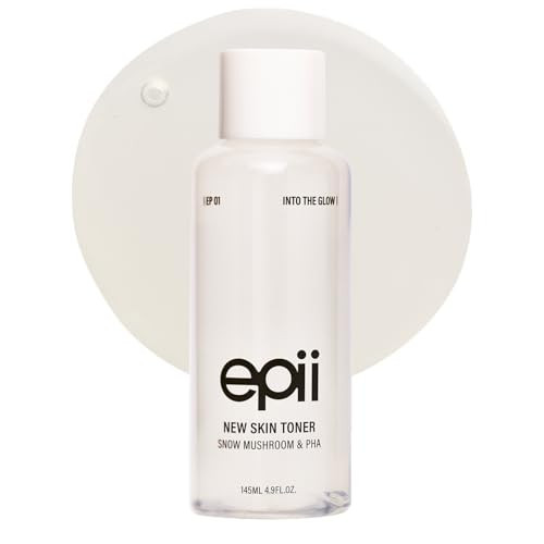 epii New Skin Toner | PHA 5% Exfoliation Toner for Instant Glow | Glass Skin | hyaluronic Acid | Skin Texture | Dull Skin | Korean Skincare | panthenol | fungal Acne Free | 145ml 4.9 oz. fl. | Amazon (US)