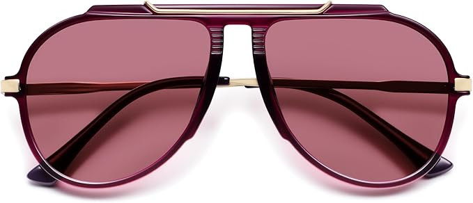 SOJOS Retro Oversized 70s 90s Aviator Sunglasses for Women Men Trendy Vintage Square Sun Glasses ... | Amazon (US)