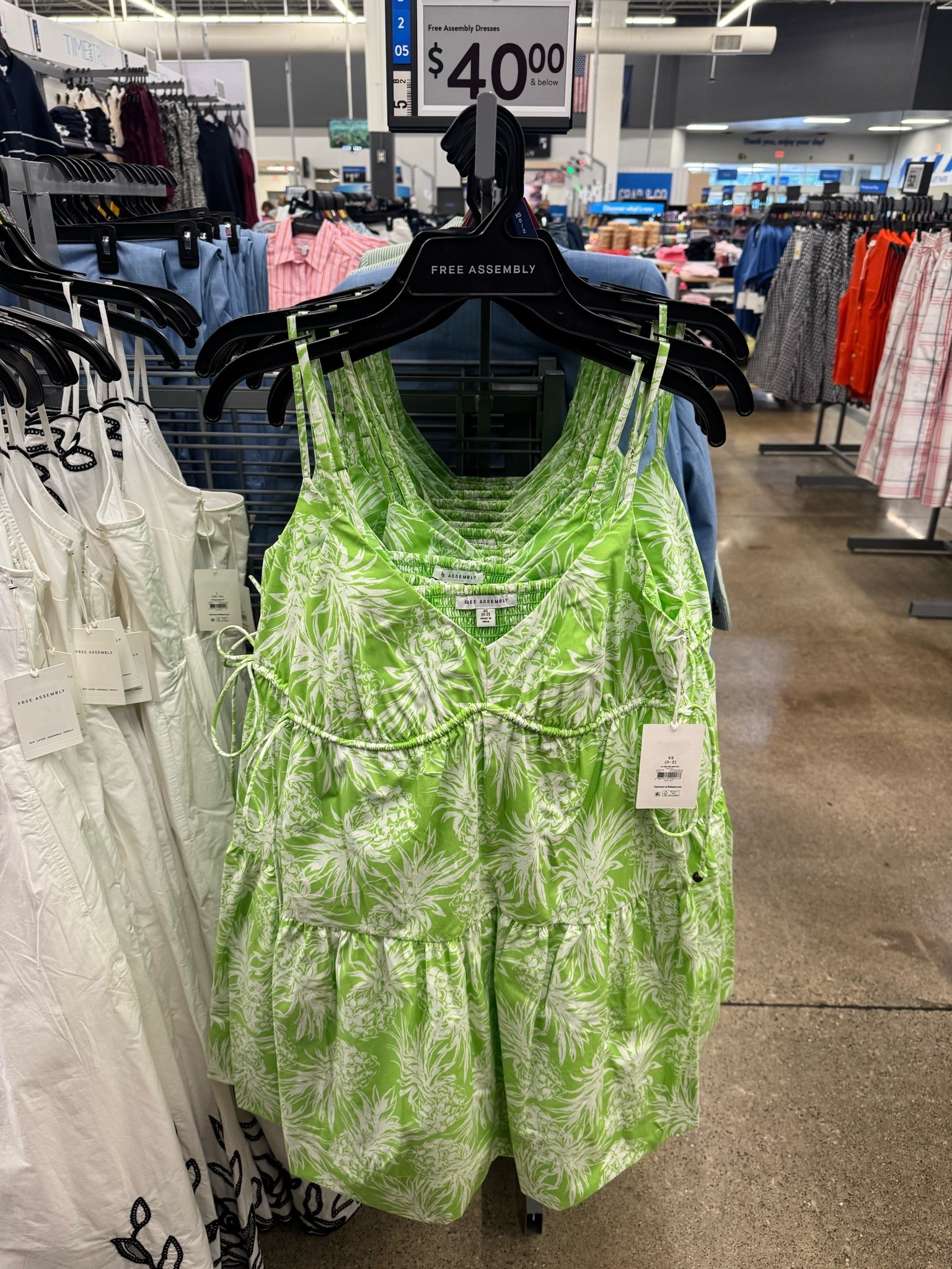 Walmart summer dresses! ☀️🌸

Vacation dress / resort dress / church dress 

Free Assembly Women's and Women's Plus Embroidered Cotton Midi Dress, Sizes XS-4X / Free Assembly Women's Tiered Sleeveless Cotton Mini Dress with Side Ties, Sizes XS-XXL

#LTKootd #LTKSeasonal #LTKTravel