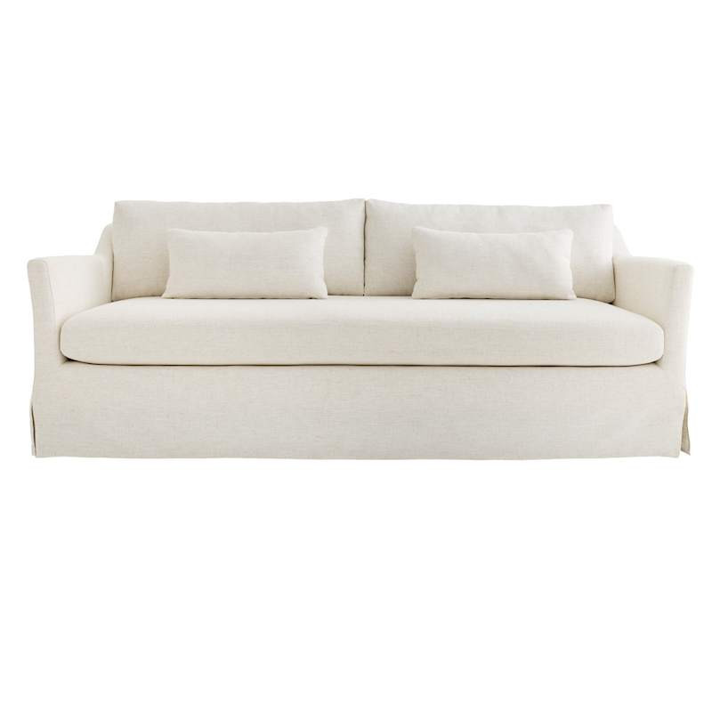 Annalise Sofa, Alabaster | At Home