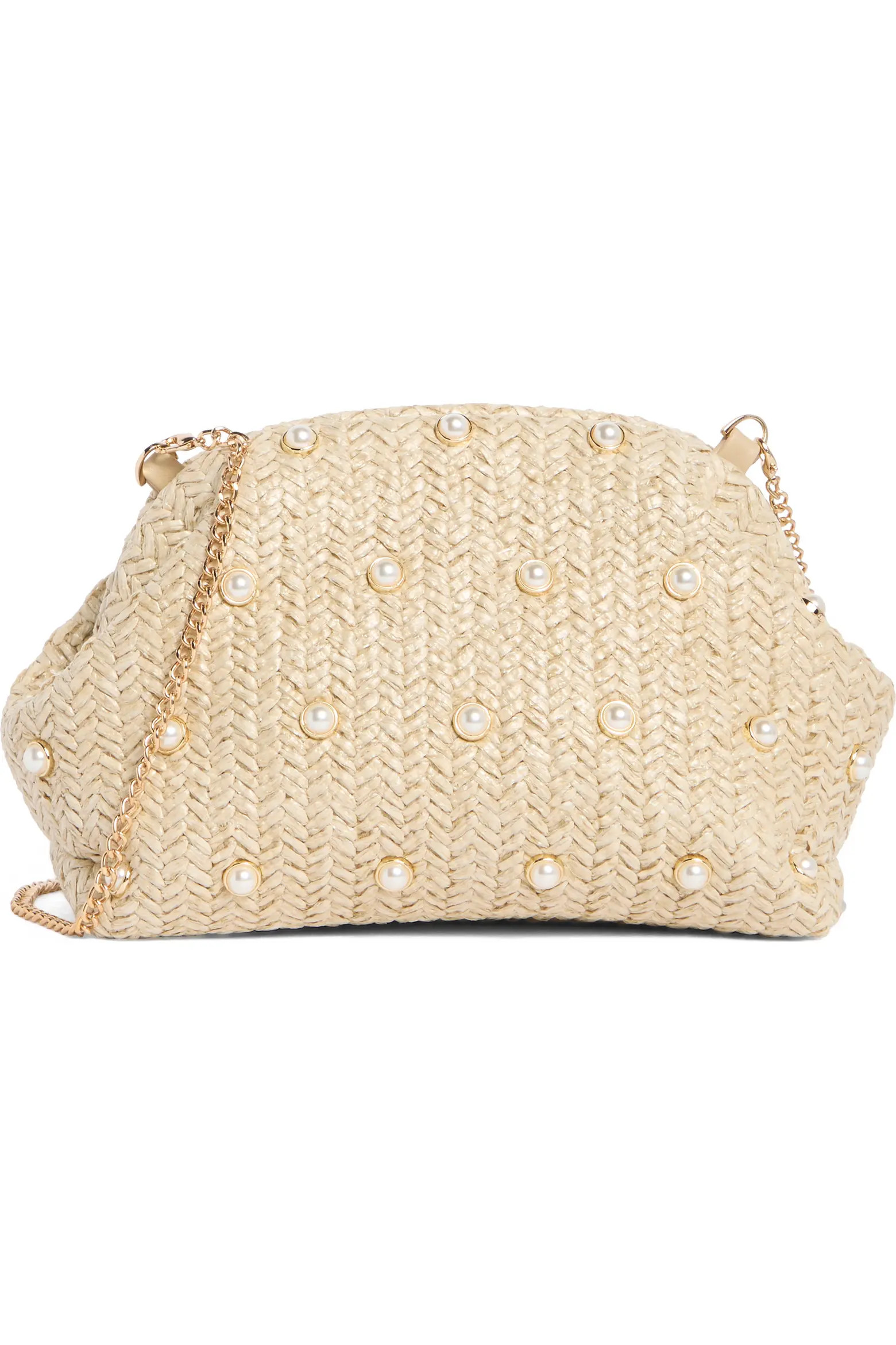 Kaia Studded Woven Clutch (Women) | Nordstrom | Nordstrom