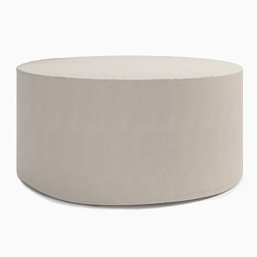 Hargrove Outdoor Round Dining Table Protective Cover | West Elm (US)