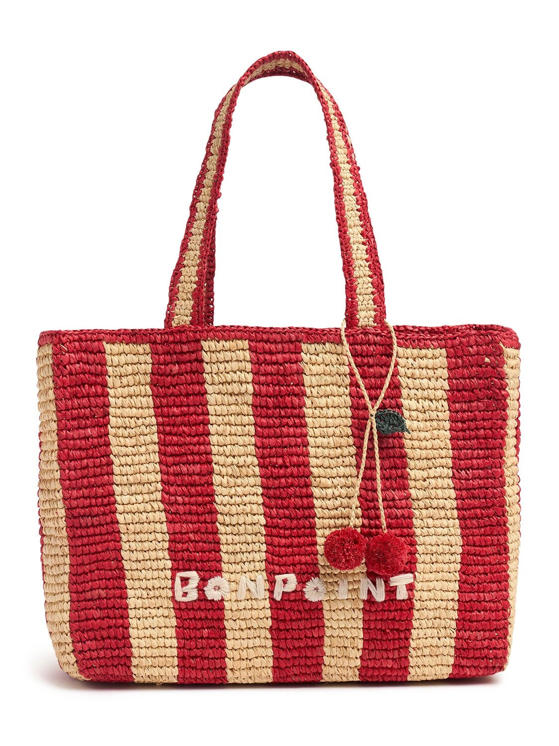 Raffia Tote Bag W/logo | Luisaviaroma