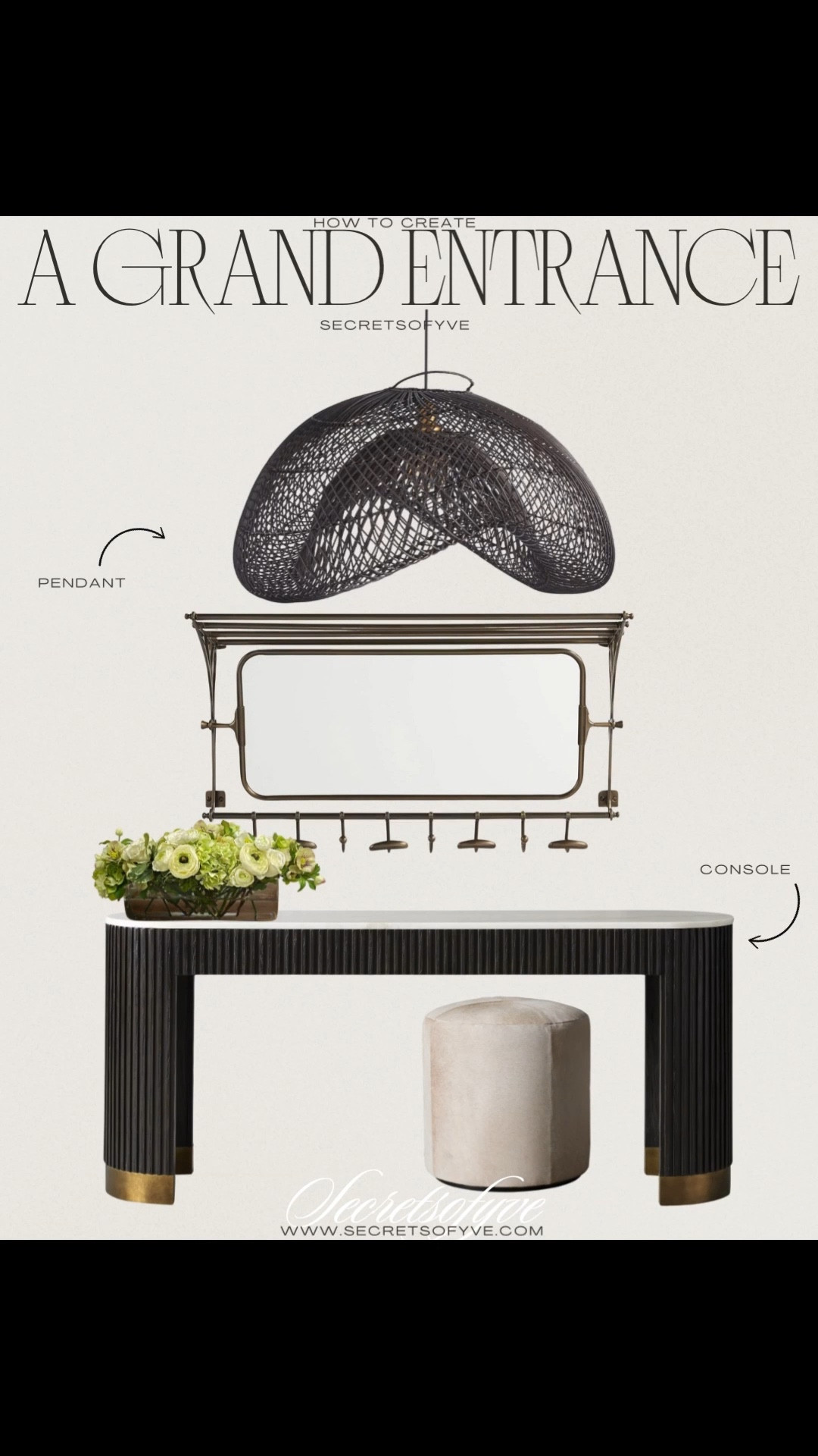 Secretsofyve: Create the most inviting entrance! Home decor, entrance series. 
#Secretsofyve #ltkgiftguide
Always humbled & thankful to have you here.. @arhaus
CEO: PATESI Global & PATESIfoundation.org
@secretsofyve : where beautiful meets practical, comfy meets style, affordable meets glam with a splash of splurge every now and then. I do LOVE a good sale and combining codes! #ltkstyletip #ltksalealert #ltkholiday #ltku #ltkfindsunder100 #ltkfindsunder50 #ltkvlog secretsofyve

#LTKSeasonal #LTKWedding #LTKHome