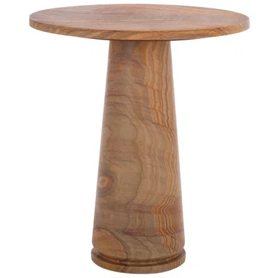 Daktari Tall Round Marble Accent Table | Wayfair North America