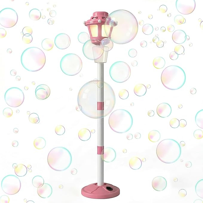 Automatic Bubble Machine with Music & Lights, Battery Operated Bubble Blower Maker for Kids and A... | Amazon (US)