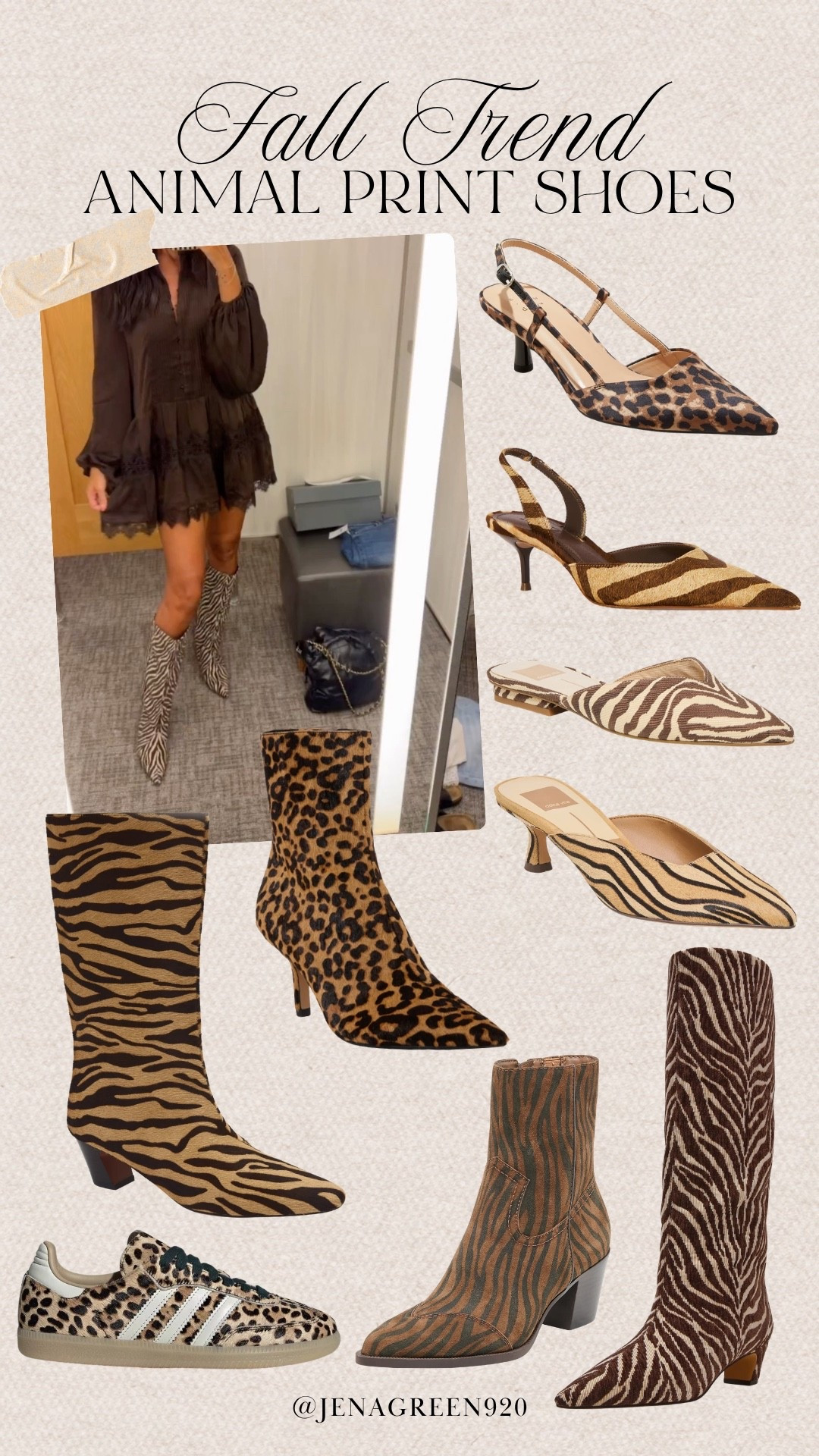 Fall Shoe Trend | Animal Print Shoes | Leopard Booties | Adidas Sneakers

#LTKootd #LTKSeasonal