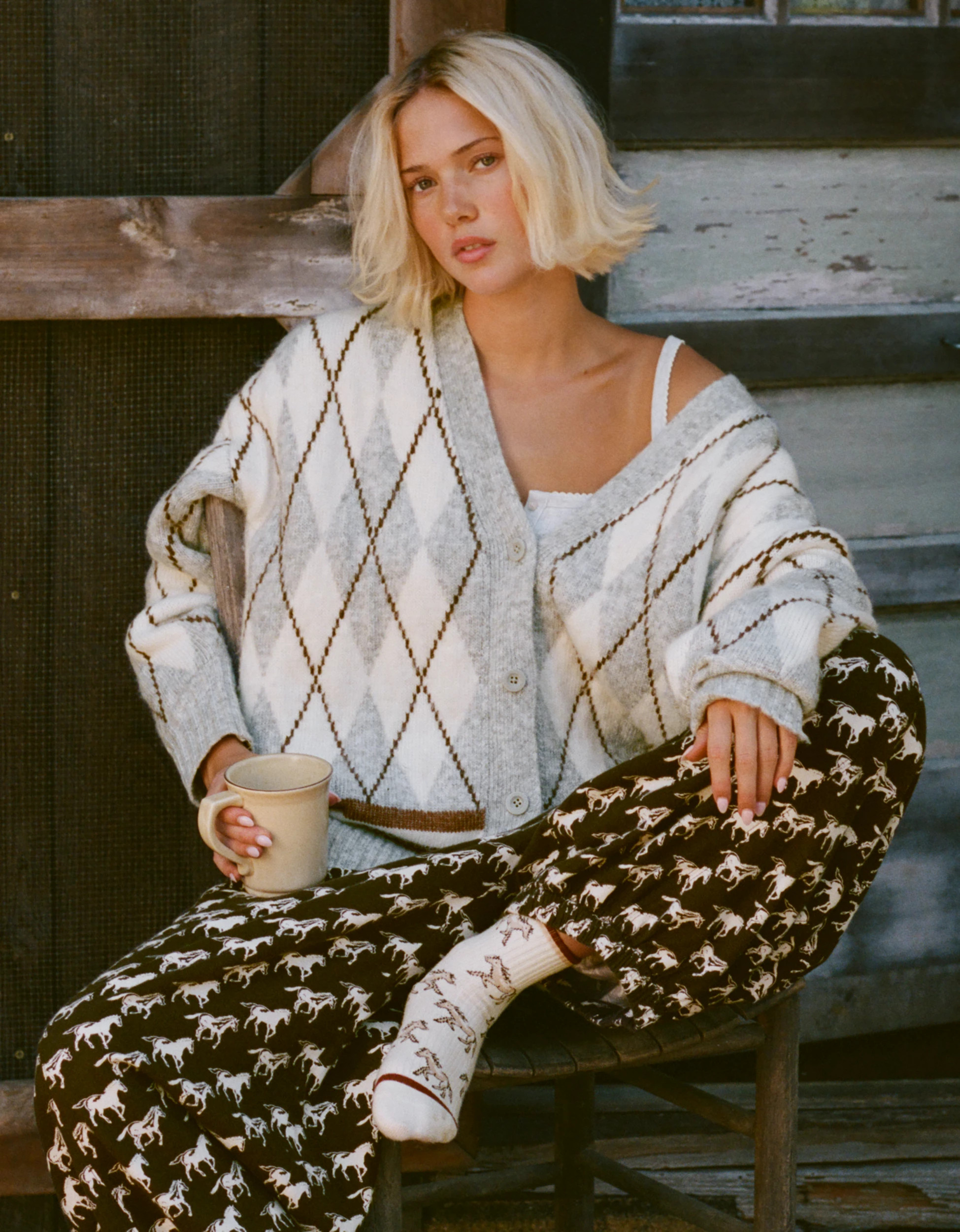 New Aerie Oversized Grandpa Cardigan | American Eagle Outfitters (US & CA)