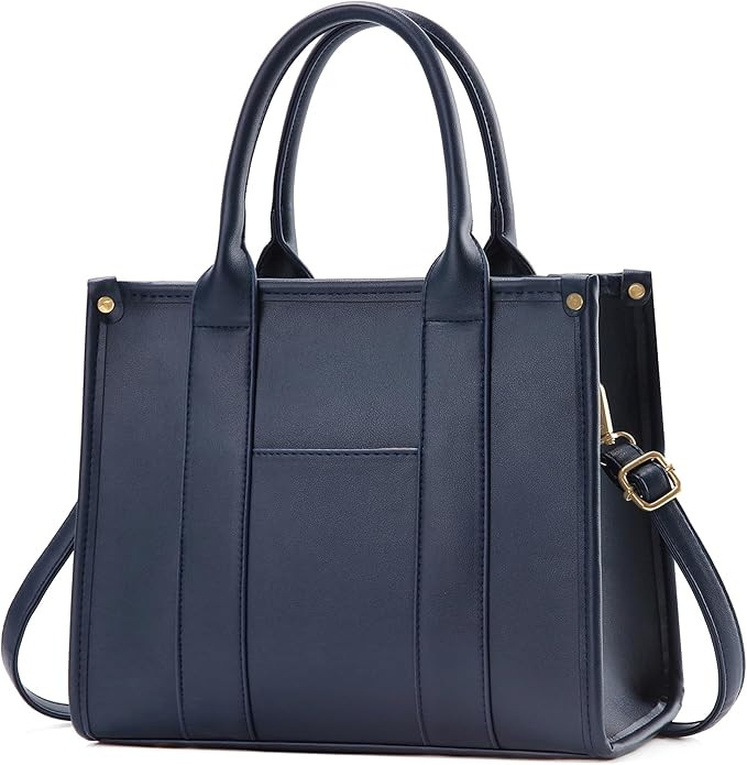 The Tote Bag Crossbody Purses for Women Shoulder Bag Handbags PU Leather Top Handle Bags with zip... | Amazon (US)