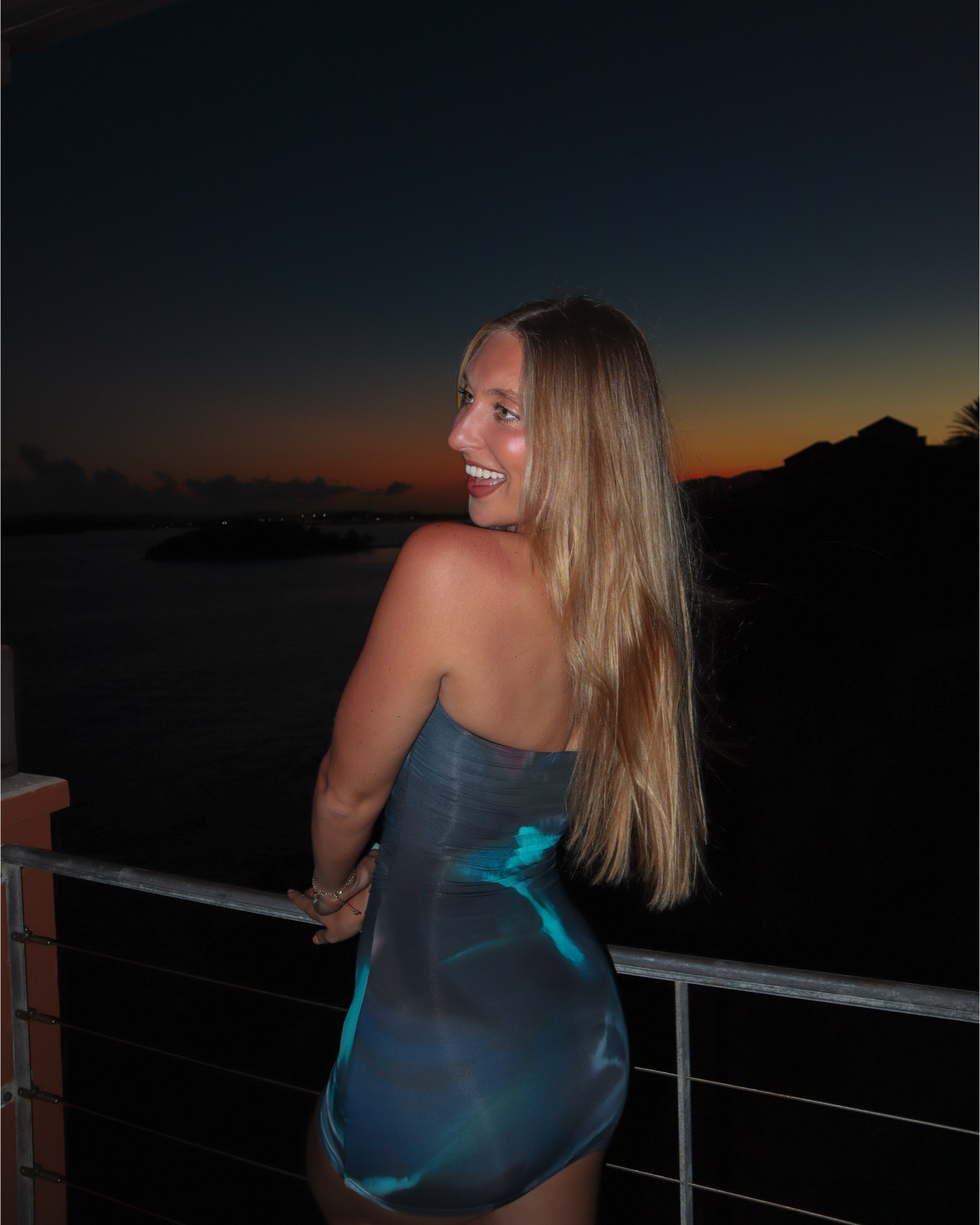 Mini little bodycon dress for another night in BVI! 🩵🖤

#LTKSaleAlert #LTKgrwm #LTKootd