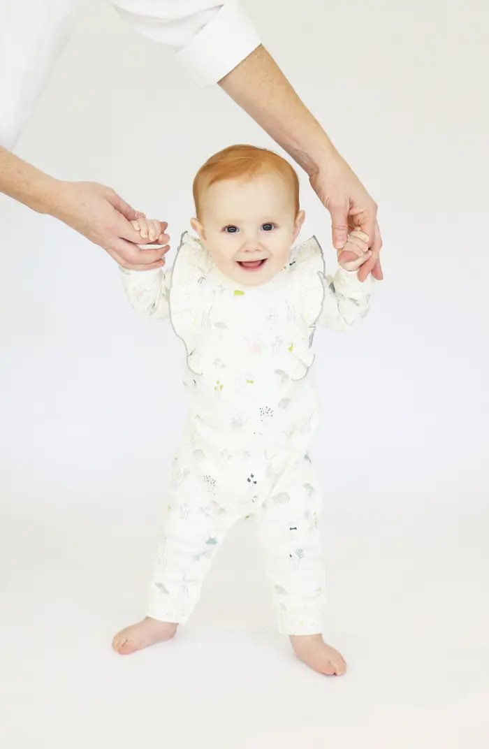 Magical Forest Organic Cotton Romper | Nordstrom
