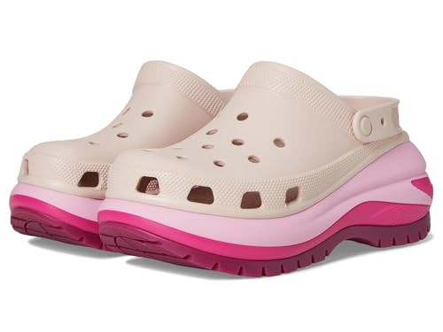 Crocs Unisex Mega Crush Clog Quartz/Multi-Matte 9 M | Amazon (US)
