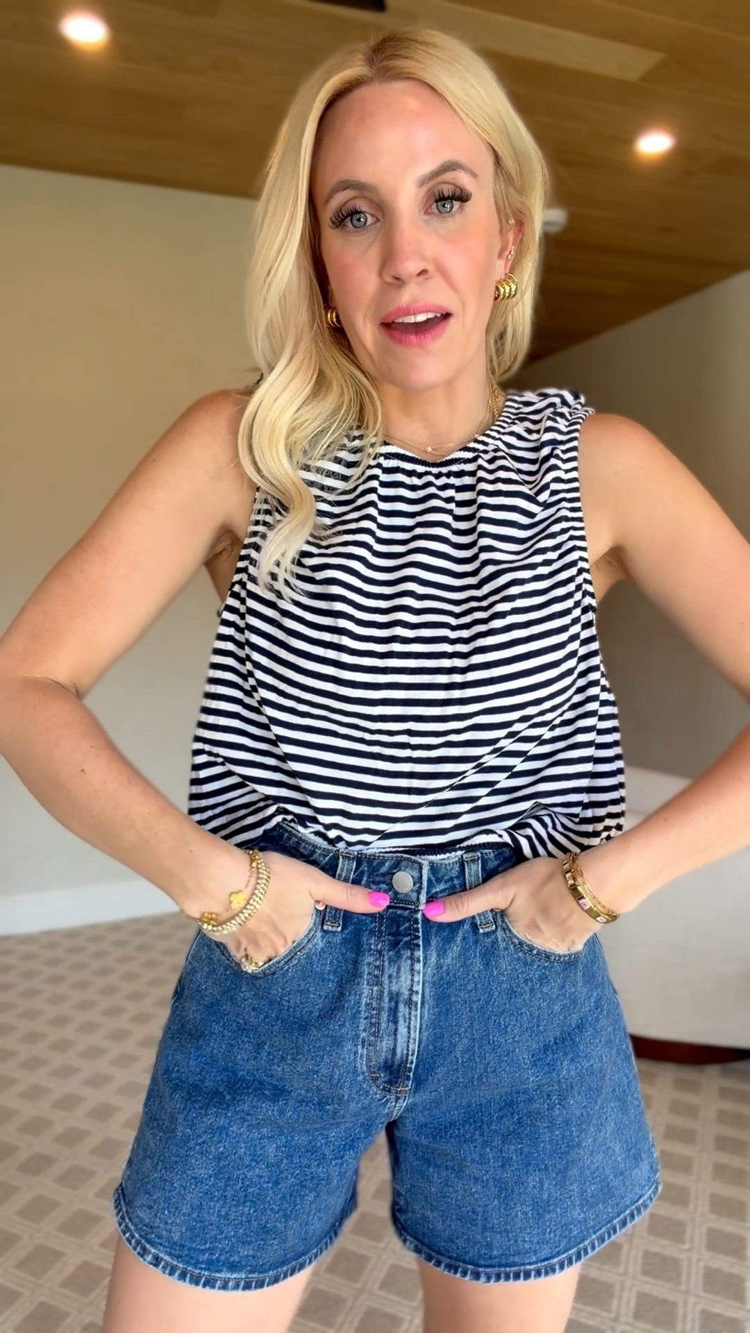 Here is the striped tank! 

#LTKootd #LTKSpringSale #LTKmomlife