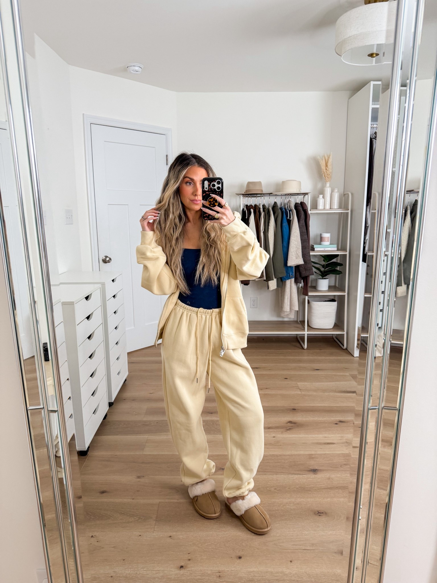 This butter yellow sweat set has been a best seller — so comfy and perfect for lounging, travel & errands! Size xs 

#LTKootd #LTKSeasonal #LTKmomlife