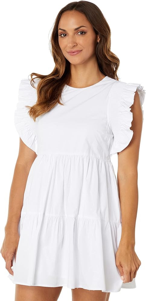 English Factory Women's Ruffled Babydoll Mini Dress | Amazon (US)