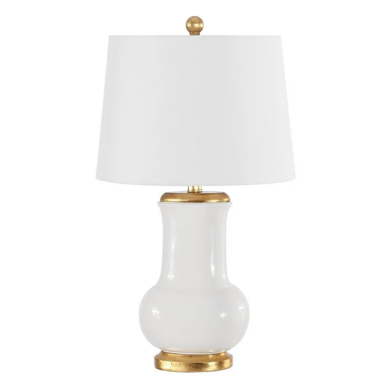 SAFAVIEH Emberson 24 in. Classic Table Lamp, Ivory/Gold | Walmart (US)
