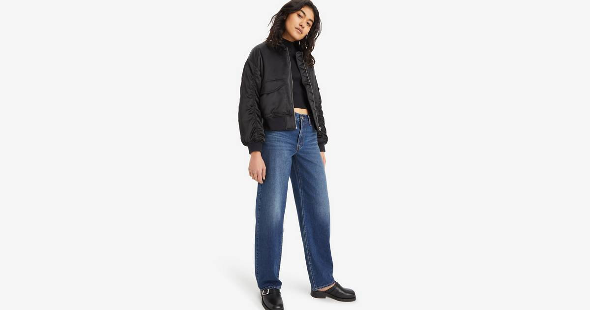 Baggy Dad Women's Jeans - Dark Wash | Levi's® US | Levi's US