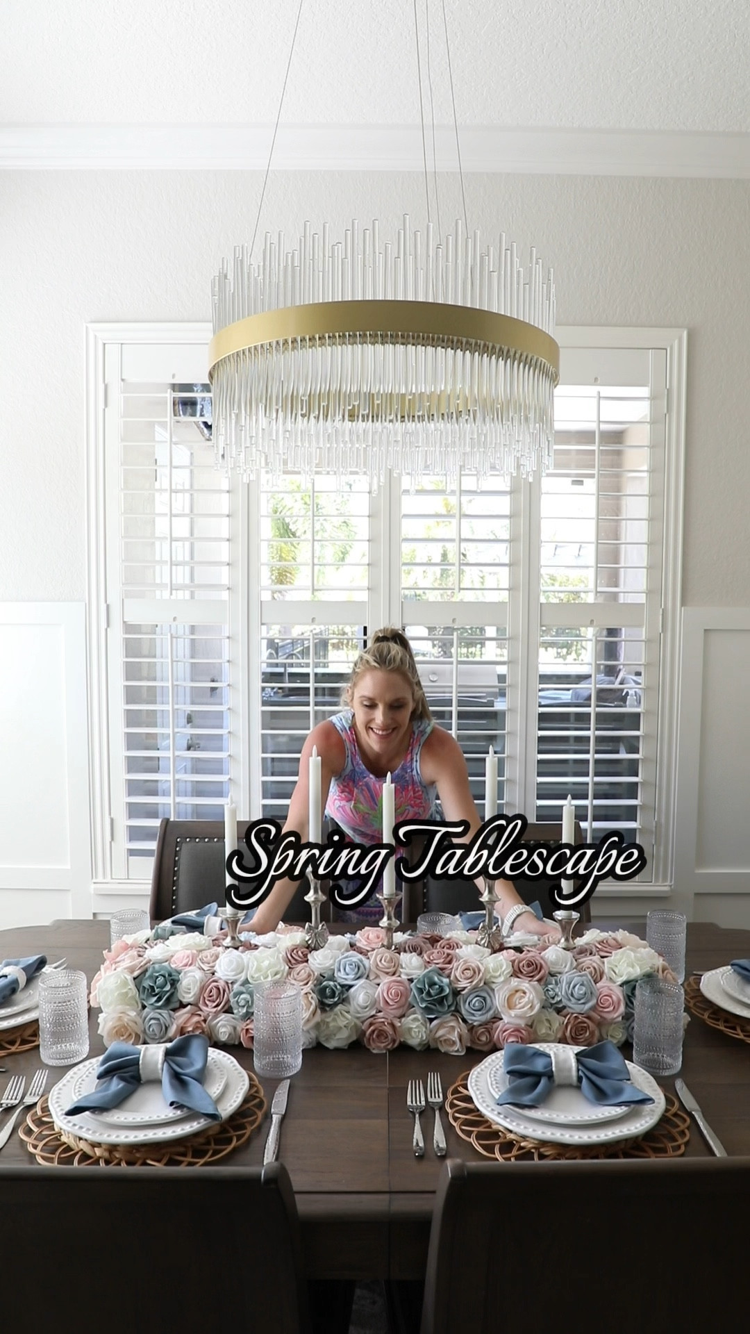 Serena & Lilly inspired spring tablescape - on a budget ✨

#LTKFindsUnder50 #LTKSeasonal #LTKHome