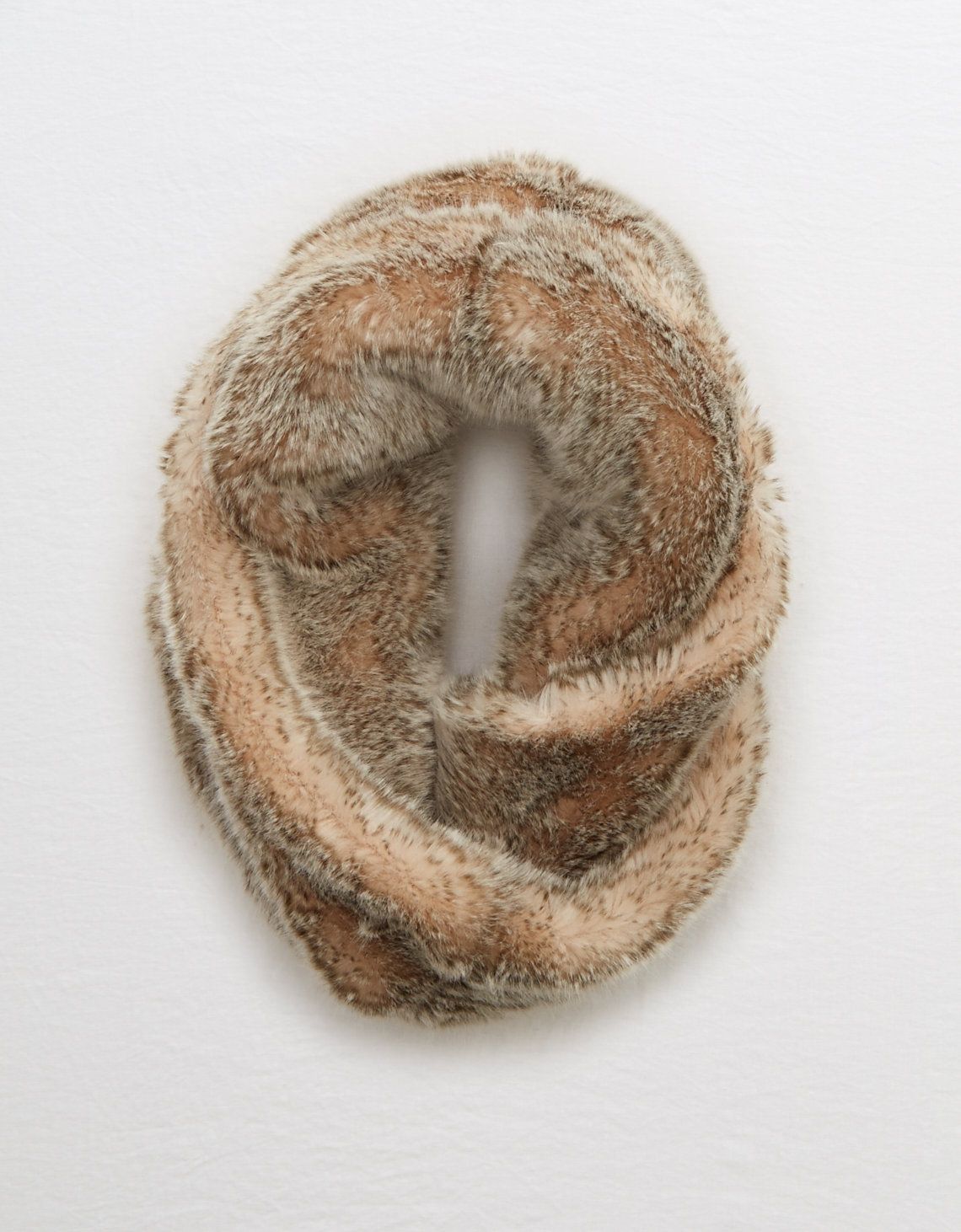 Aerie Furry Twist Snood, Natural | American Eagle Outfitters (US & CA)
