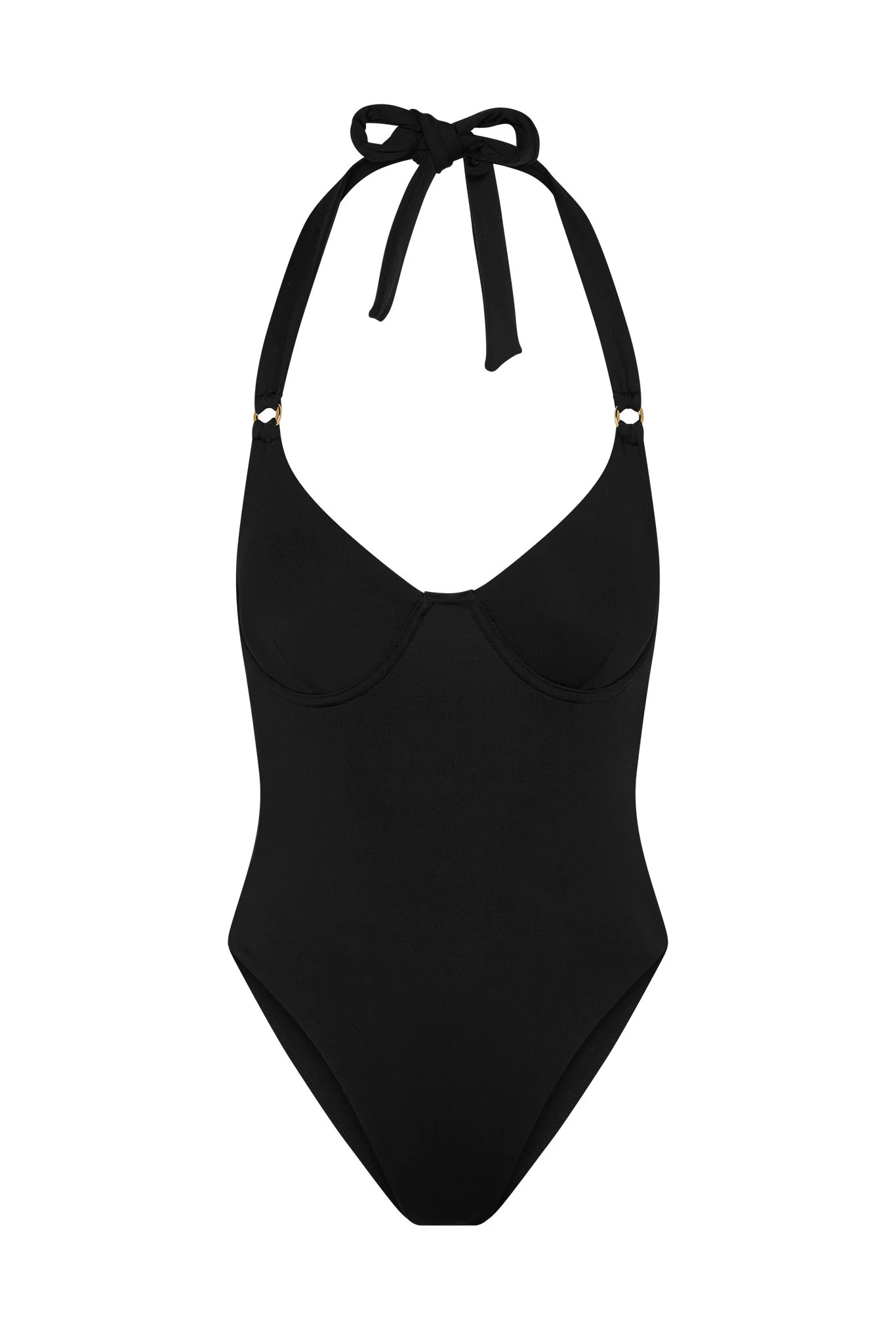 Honolulu One Piece - Black | Monday Swimwear