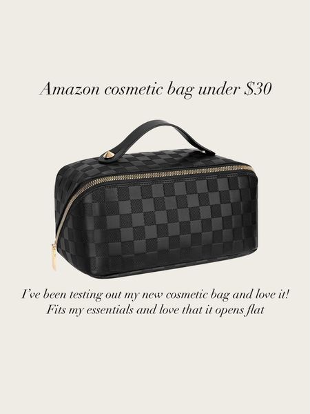 Cosmetic bag, amazon find, viral bag #StylinbyAylin 

#LTKbeauty #LTKitbag #LTKfindsunder50