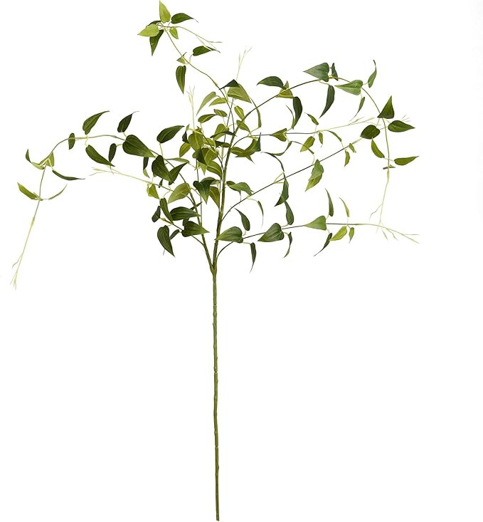 Vickerman 43" Artificial Green Clematis Leaves Spray. Includes 3 Sprays per Pack. | Amazon (US)