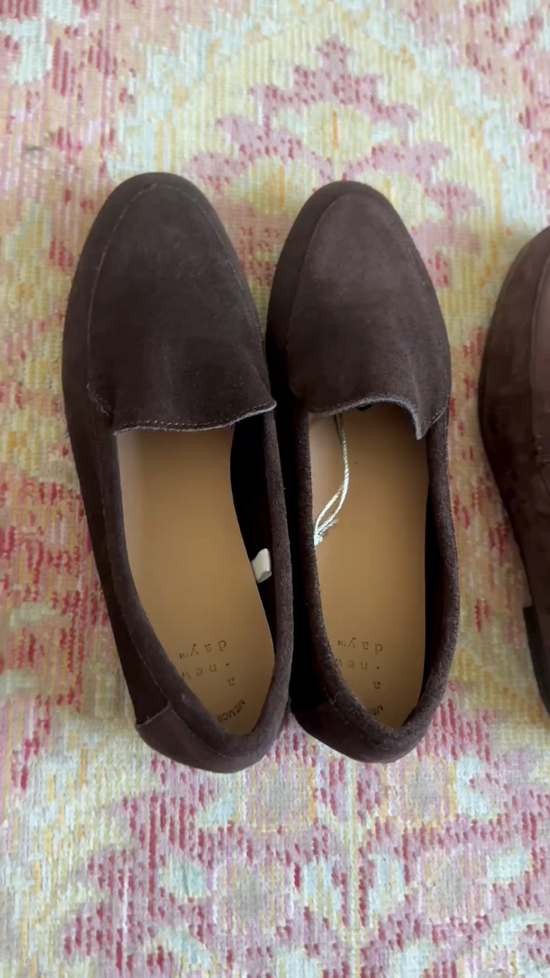 Chocolate brown mules for fall