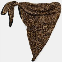 Zara - Animal Print Pareo Scarf - Leopard - M - Woman | Zara AU