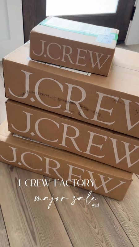 50-70% off everything! Plus extra 25% off of $125 or more @jcrewfactory #ad #jcrewfactory 
