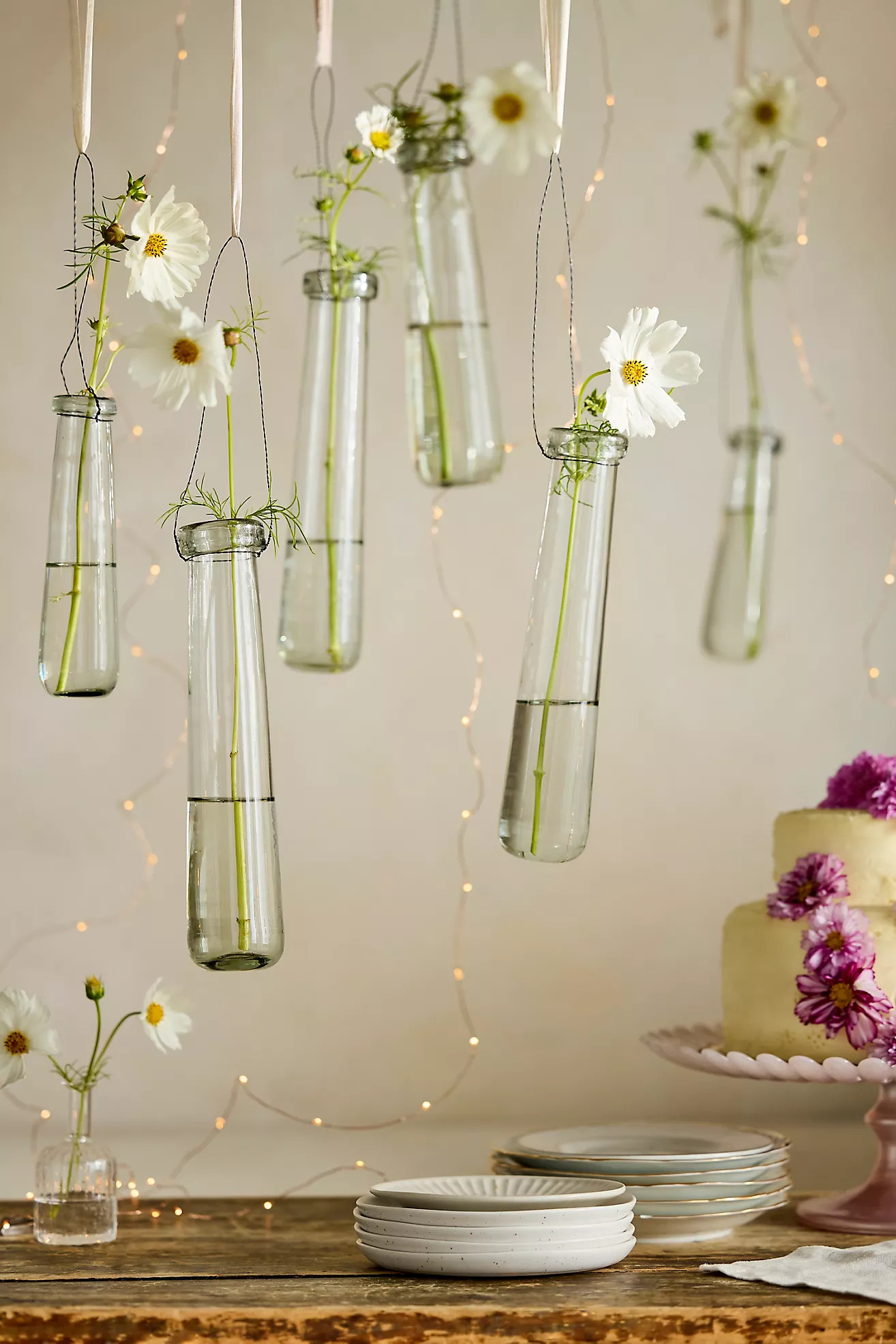 Small Hanging Glass Bud Vase Set | Terrain