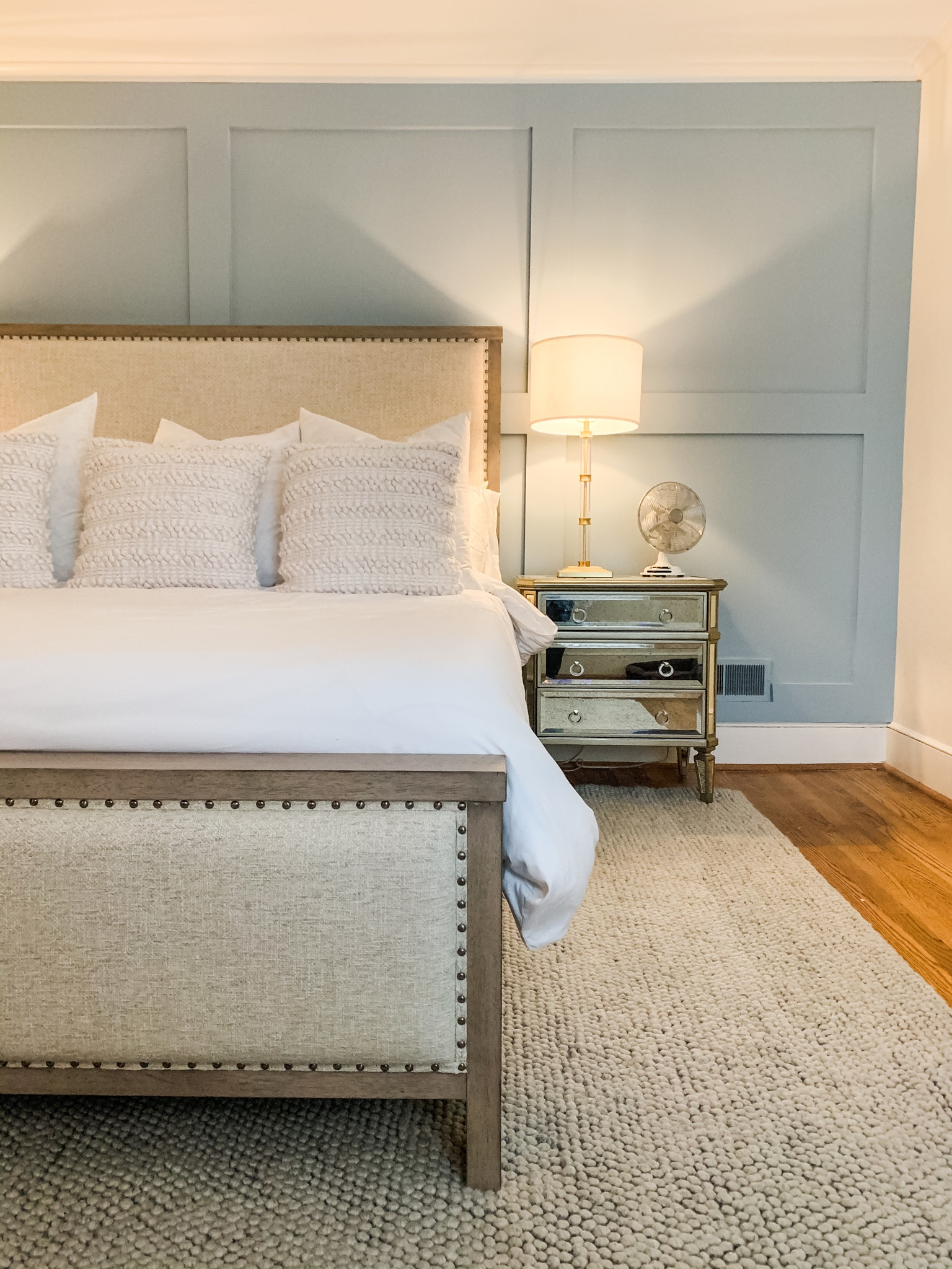 Large Grid Accent Wall Client Project! 

#LTKhome