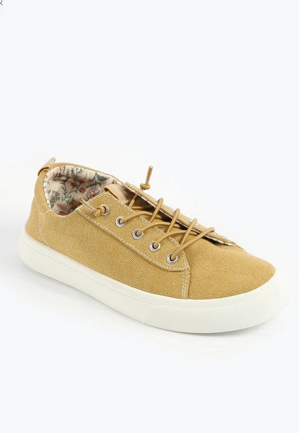 SuperCush Canvas Lace Up Sneaker | Maurices