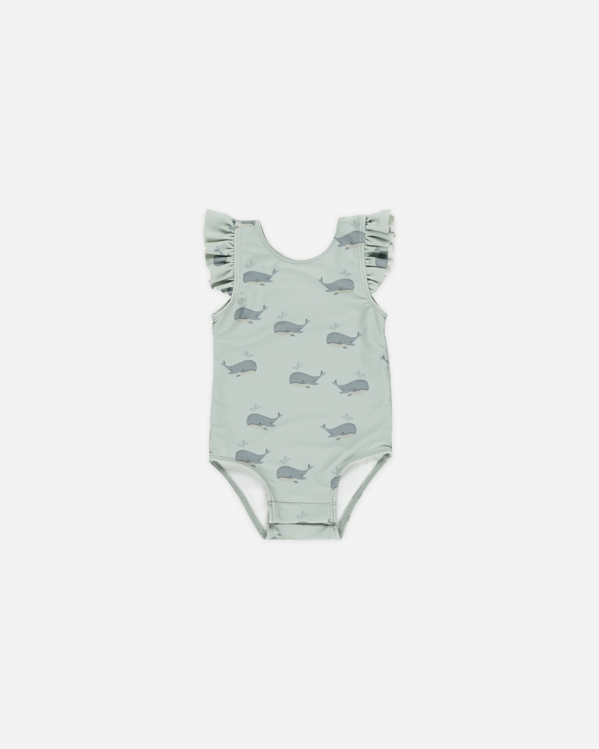 Scoop Back Onepiece || Whales | Rylee + Cru